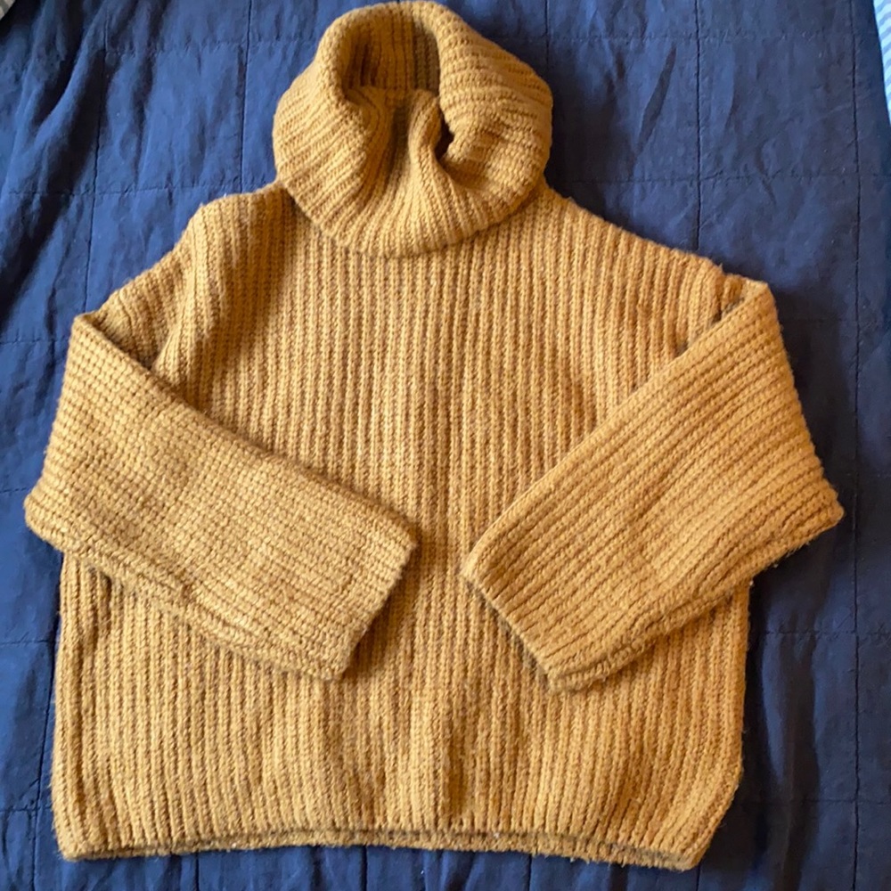 Topshop turtleneck sweater, size Large